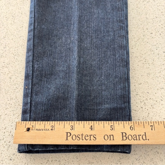 Soft Surroundings Jeans Large Ultimate Pull-On Elastic Waist Denim Dark Wash - Picture 10 of 14